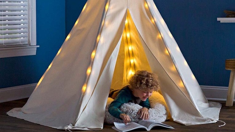 4-Foot Indoor Play Tent with Light