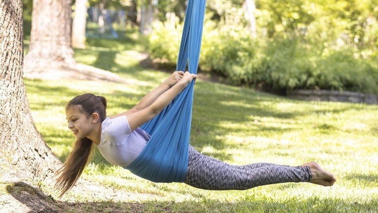5-Foot Stretchy Sensory Yoga Swing