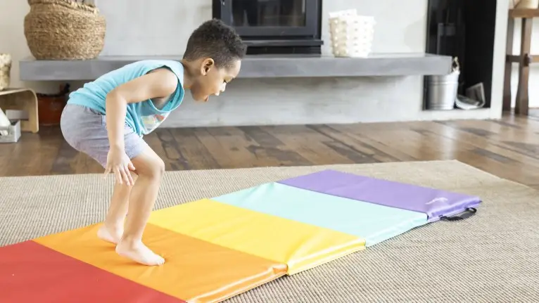 5-Panel Folding Gymnastics Tumbling Mat