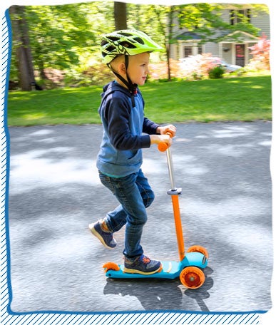 Adjustable Height Kick Scooter