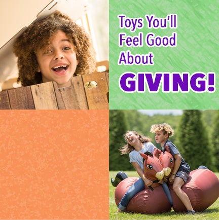 Toys You'll Feed Good About Giving