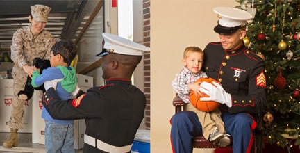 marines with children toys for toys